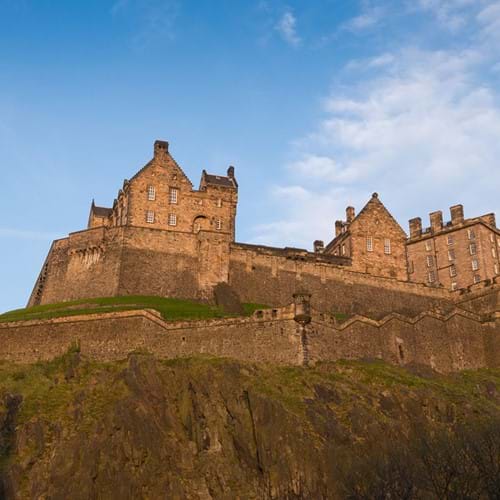 General view of Edinburgh Castle