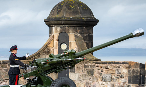 One O Clock Gun Edinburgh Castle One O Clock Gun Edinburgh Castle