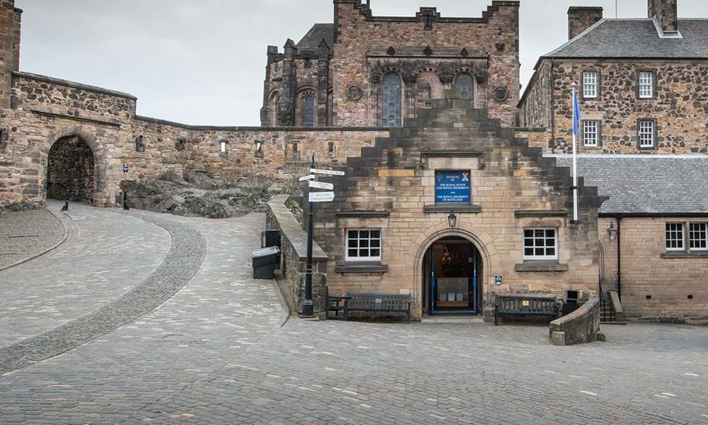 Exterior view of the Royal Scots Museum