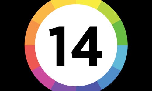 Number 14 on the Castle of Light trail