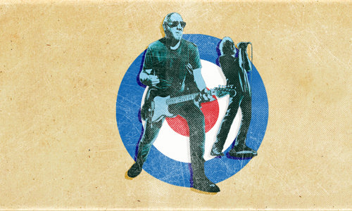 promotional poster for The Who concert 2023