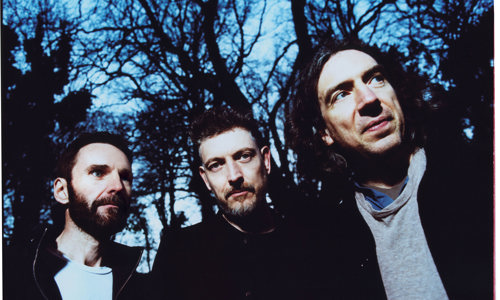 Snow Patrol band members from Left to right, Johnny McDaid, Nathan Connolly and Gary Lightbody