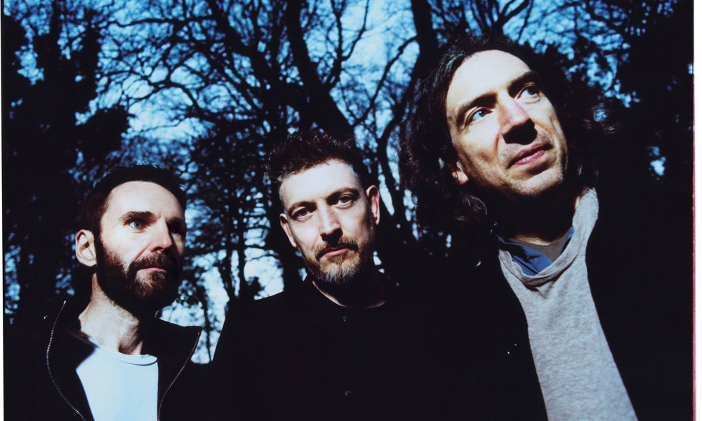 Snow Patrol band members from Left to right, Johnny McDaid, Nathan Connolly and Gary Lightbody