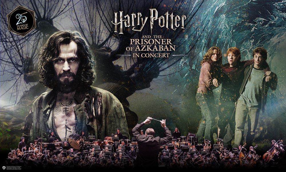 Promotional poster for Harry Potter and the Prisoner of Azkaban in concert